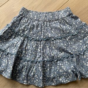 Abercrombie Kids NWT Blue Flower Skort